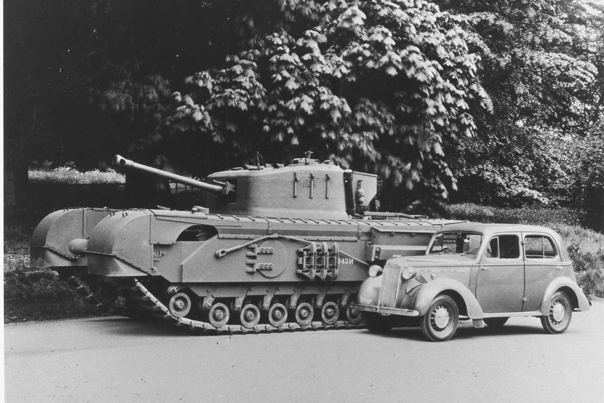 Off at a Tangent Vauxhall and the Churchill Tank